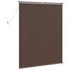 vidaXL Venetiansk persienne M&oslash;rk Brun med M&oslash;nster 150 x 120 cm PVC