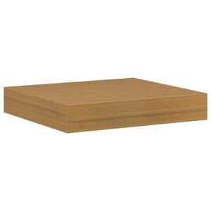 vidaXL Vegghylle Veggmontert Beige 23 x 23,5 x 3,8 cm Konstruert tre