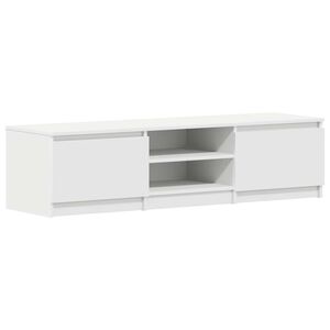 vidaXL TV-benk hvit 140x40x35,5 cm konstruert tre