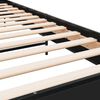 vidaXL Sengeramme svart 90x190 cm konstruert tre og metall