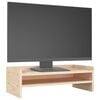 vidaXL Monitorstativ 50x24x16 cm heltre furu