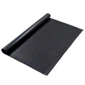 vidaXL Gulv Matte Svart 1,2 x 2 m Gummi