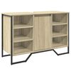 vidaXL Servantskap sonoma eik 91x35x60 cm konstruert tre