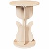 vidaXL Kaffebord Naturlig 39,5 x 39,5 x 53,5 cm Heltre furu