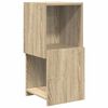 vidaXL Hj&oslash;rneskap Sonoma eik 30,5x30x65cm Konstruert tre