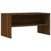 vidaXL TV-benk brun eik 80x40x40 cm konstruert tre