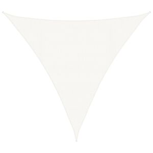 vidaXL Solseil 160 g/m&sup2; hvit 4,5x4,5x4,5 m HDPE