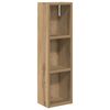 vidaXL Baderom veggskap Kunstnerisk Eik 20 x 14 x 70 cm Konstruert tre