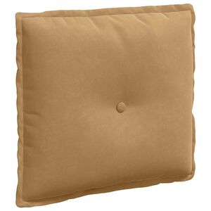 vidaXL Bakputen Brun 50 x 45 cm Corduroy stoff