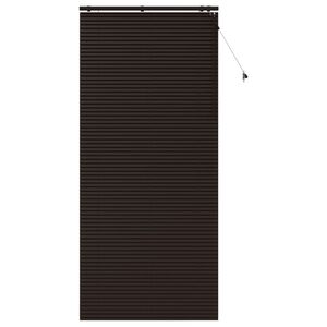 vidaXL Venetiansk persienne M&oslash;rk brun 105 x 250 cm 35 mm