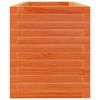 vidaXL Plantekasse voksbrun 110x40x45,5 cm heltre furu
