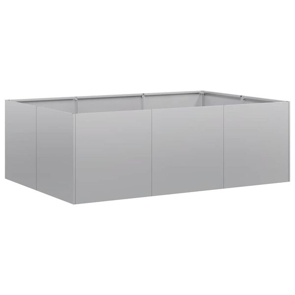 vidaXL Plantekasse 120x80x40 cm galvanisert st&aring;l