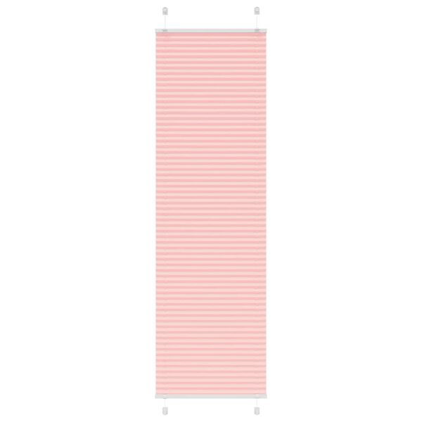 vidaXL pliss&eacute;gardin Rosa 60x200 cm Stoff Bredde 59,4 cm Polyester