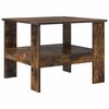 vidaXL Kaffebord R&oslash;kt eik 57 x 55 x 45 cm Konstruert tre