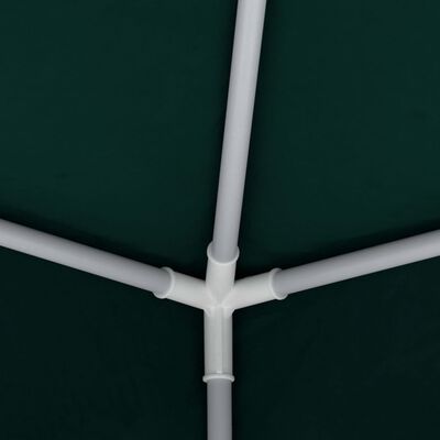 vidaXL Profesjonelt festtelt med sidevegger 4x9 m grønn 90 g/m²