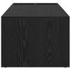 vidaXL Kaffebord Svart Eik 101,5 x 50 x 37 cm Konstruert tre