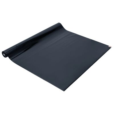 vidaXL Vindusfilm statisk frostet svart 45x1000 cm PVC