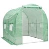 vidaXL Drivhus 4 m&sup2; 2x2x2 m