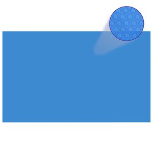 vidaXL Bassengtrekk rektangul&aelig;rt 260 x 160 cm PE bl&aring;