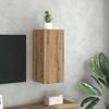 vidaXL TV-benk artisan eik 30,5x30x60 cm konstruert tre