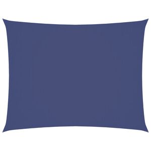 vidaXL Solseil oxfordstoff rektangul&aelig;r 2x3,5 m bl&aring;