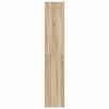 vidaXL Bokhyller 2 stk stablebar sonoma eik 30x30x80 cm konstruert tre