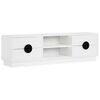 vidaXL TV-skap VENRAY 137,5 x 33 x 40 cm Hvit