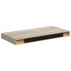 vidaXL Flytende vegghyller 2 stk eik 50x23x3,8 cm MDF