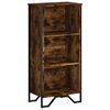 vidaXL Bokhylle r&oslash;kt eik 50x31x106 cm konstruert tre