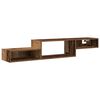 vidaXL Vegghengt TV-skap Veggmontert Gammelt tre 150 x 28 x 26 cm