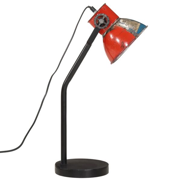 vidaXL Skrivebordslampe 25 W flerfarget 17x17x60 cm E27