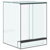 vidaXL Terrarium med lagring Gjennomsiktig 30 x 30 x 40 cm Glass