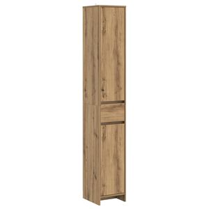 vidaXL Baderomsskap Artisan eik 30 x 33 x 190 cm Konstruert tre