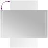 vidaXL Baderomsspeil med LED 60x100 cm