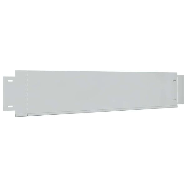 vidaXL Plengjerde 5 stk galvanisert stål 100x19 cm