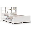 vidaXL Sengeramme uten madrass hvit 160x200 cm heltre furu