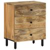 vidaXL Nattbord 50x33x60 cm heltre mango