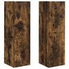 vidaXL TV Veggskap 2 pcs R&oslash;kt eik 30 x 31 x 100 cm Konstruert tre
