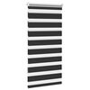 vidaXL Zebra Gardiner 60 x 120 cm Svart