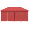 vidaXL Partytelt Burgunder 292 x 580 x 315 cm Oxford Stoff