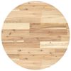 vidaXL Bordplate rund &Oslash;60x4 cm heltre akasie