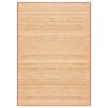 vidaXL Bambusteppe 120x180 cm brun