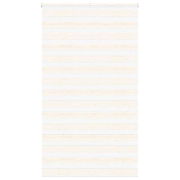 vidaXL Sebragardin marmor beige stoff bredde 125,9 cm polyester