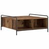 vidaXL Kaffebord Gammelt tre 90 x 90 x 41 cm Konstruert tre