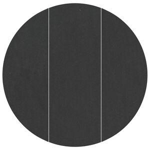 vidaXL Bunnark til basseng Svart Ø 306 cm Polyester geotekstil