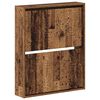 vidaXL Vegghengt skoskap DELFT 71 x 17 x 86 cm Konstruert tre