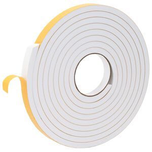 vidaXL Selvklebende skum tape 20 stk. Hvit 15 mm x 5 m CR skum