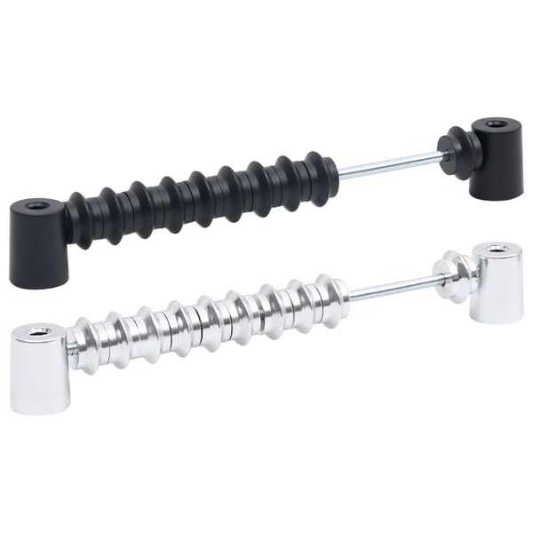 vidaXL Resultattavler til fotballbord 2 stk svart og s&oslash;lv