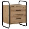 vidaXL Hengende Sengestativ Artisan eik 40 x 30 x 50 cm Konstruert tre
