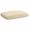 vidaXL Pallet Pute Sett 3 pcs Beige Oxford Stoff